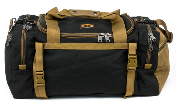 The Large Skookum Dog Road Duffel in Black 1050 Ballistic.